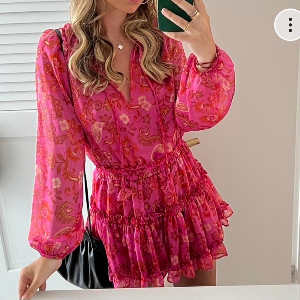 MISA Los Angeles Floral Summer Dress